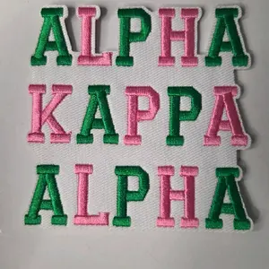 Alpha Kappa Alpha AKA Iron On Patch