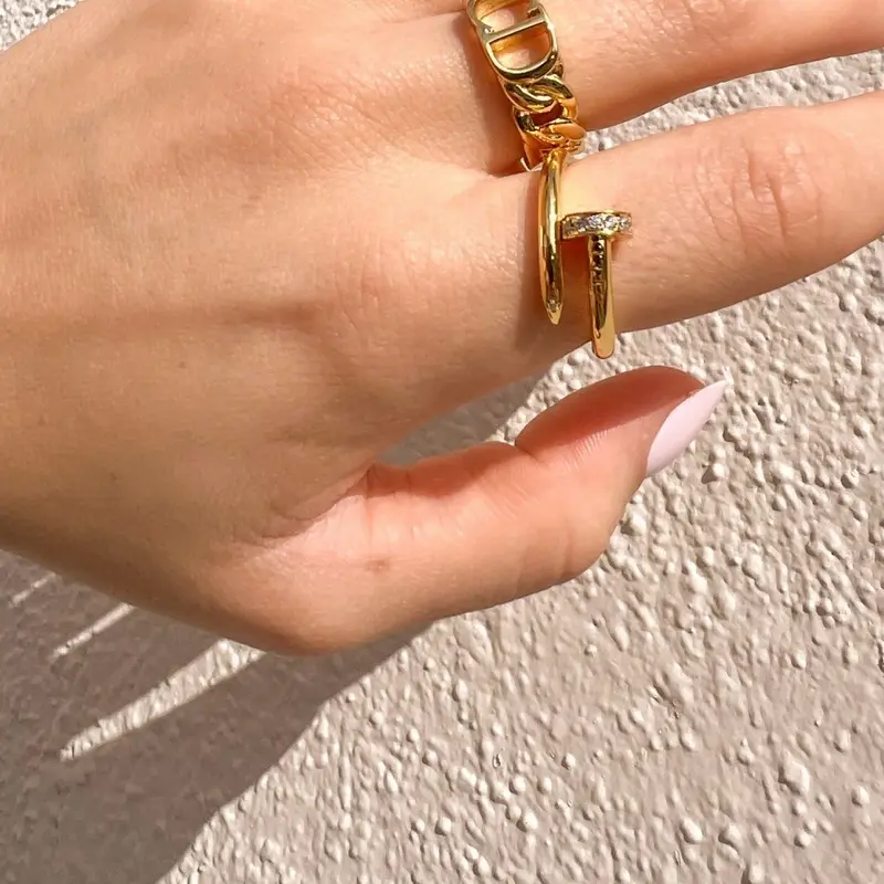 Nail in the coffin Ring Nail in the coffin Ring