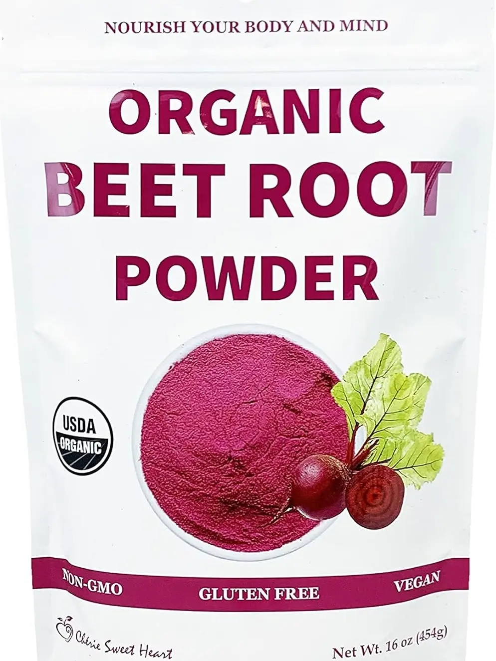 Organic Beet Root Powder (1 LB), Raw & Non-GMO Organic Beet Root Powder (1 LB), Raw & Non-GMO