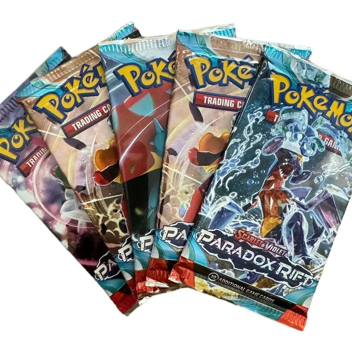 Pokemon Paradox Rift Booster Pack x 5 Packs Artwork may vary