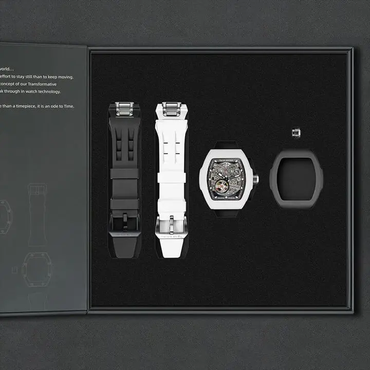 Black Fluororubber+White Fluororubber