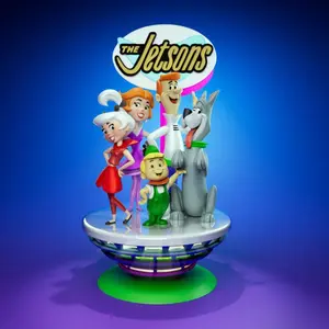 The jetsons core family verion  | 3d printed figure | hand-painted or unpainted