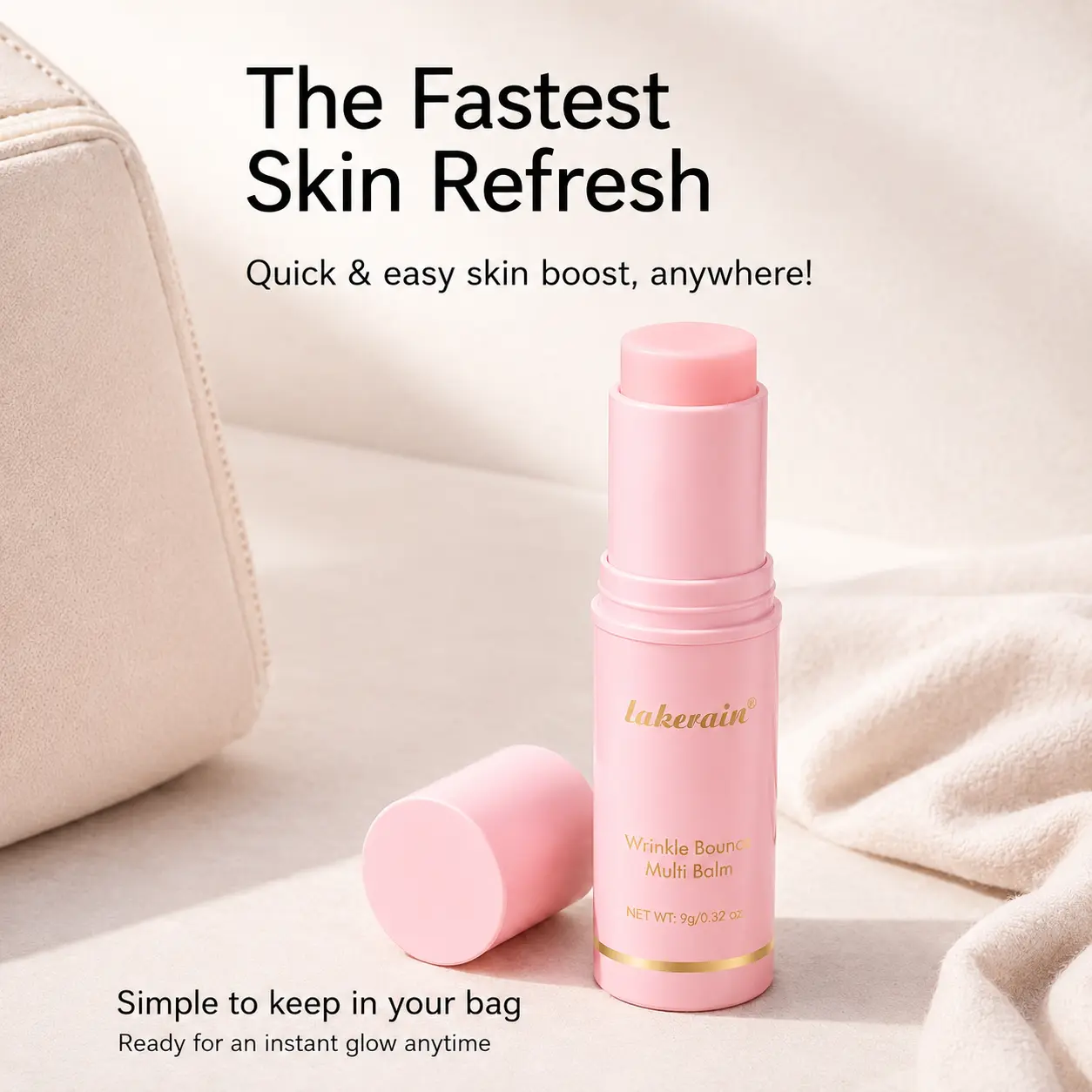 Hydrating Multi Balm Stick for Face | Instant Glow, Wrinkle Bounce & Makeup Prep,Your Glow-On-The-Go Secret,Korean Skincare,Deep Hydration, Glass Skin Glow, Makeup Primer, Travel Friendly