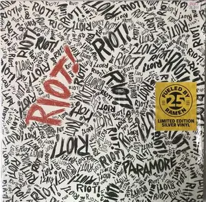 Paramore - Riot! Vinyl, Waxed Records, Limited Edition Silver Vinyl