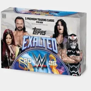 (1) - Exalted 2025 WWE Trading Cards - 5 Premium Cards Per Box - Officially Licensed Collectible Series