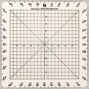 Weems & Plath  5 Inch Square Protractor