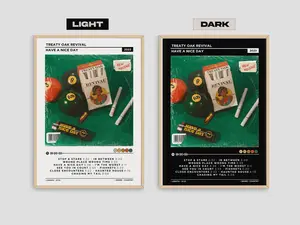 Treaty Oak Revival Poster No Frame - Have A Nice day Album Poster / Album Cover Poster / Music Gift / Music Wall Decor / Album Art