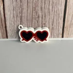 3D Printed Red Soda/Pop Tab Opener