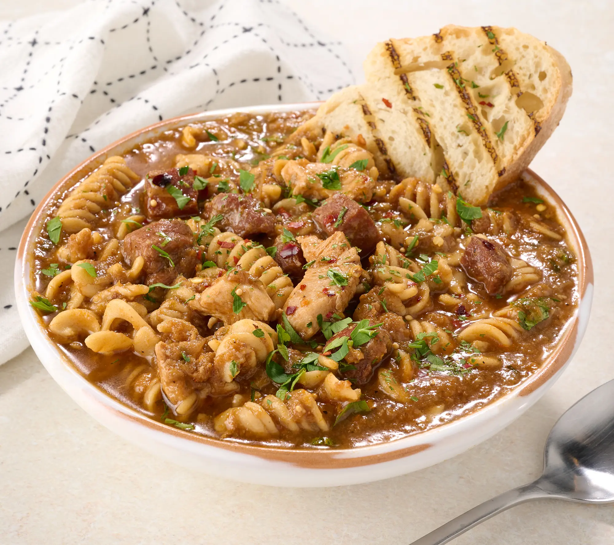 Corky's BBQ (2) 2 lb. Boil in Bag Gumbo or Pastalaya