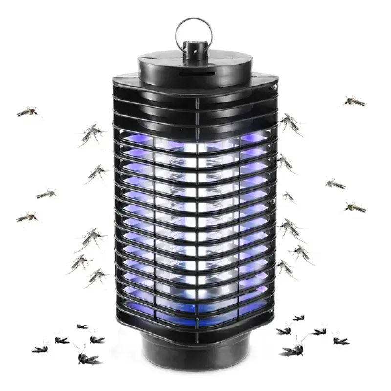 UV Bug Zapper Lamp, Electric Mosquito Killer, Flying Insect Trap for Flies & Mosquitoes, Indoor Control Light