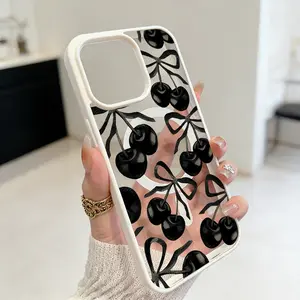 Luxury Magsafe Transparent Phone Case, Case For iPhone 17 Pro X XS MAX 11 12 13 14 15 16 Plus Series Case Magnetic Wireless Charge Cover, Decorative Phone Protective Cover