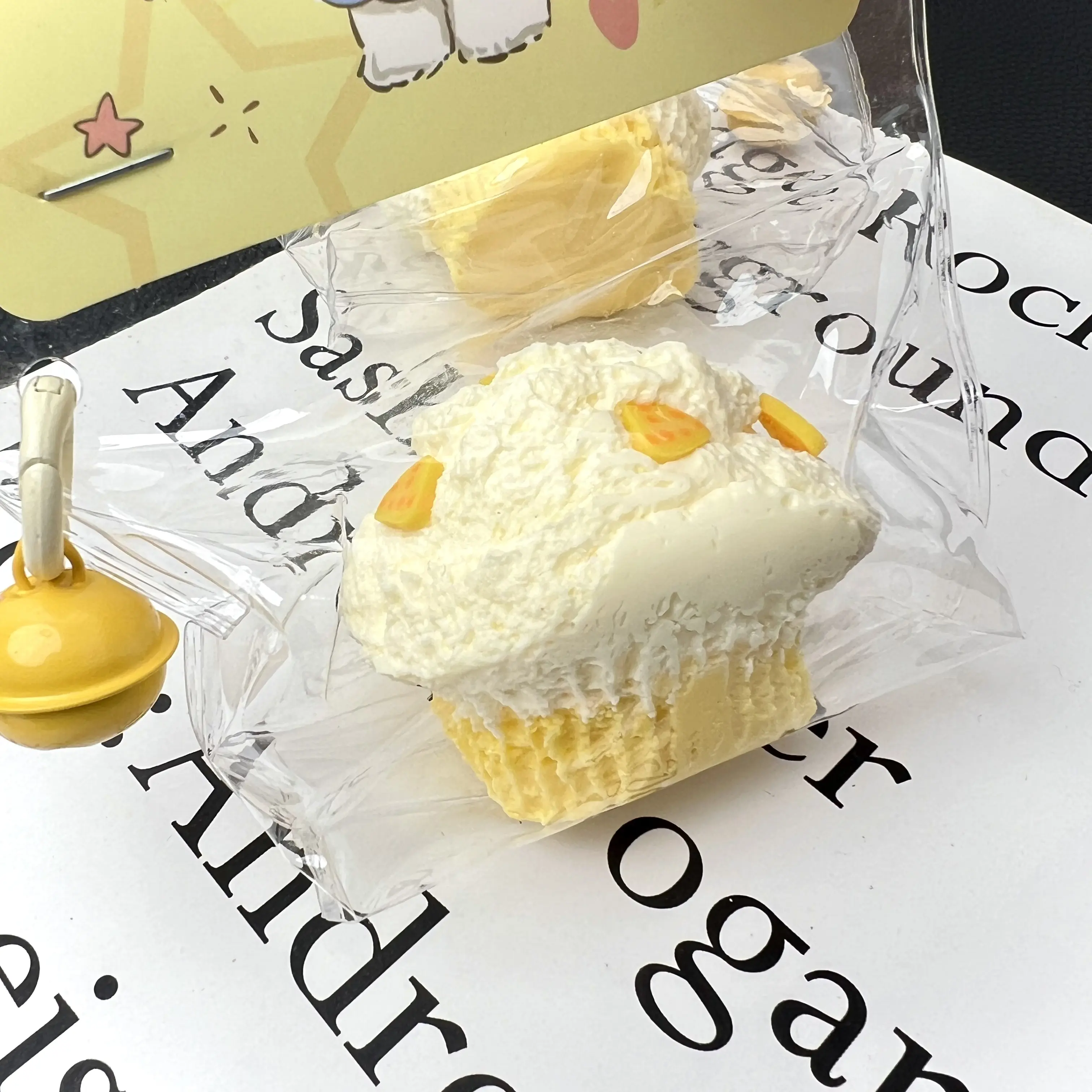 【Buy 3 Get 1 Free】Unisex Mango Mini Cupcake Squishies Toys - Taba Squishy, Food-Grade Silicone, Slow-Rising, Handmade, Non-Toxic, Thick Creamy Slime Texture Stress Relief Sensory Squeeze Toys