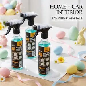 NUAN Multi-purpose Cleaning Spray - Heavy Duty Stain Remover for Car Interiors & Home Surfaces - Ultimate Solution for Deep Cleaning Stubborn Dirt
