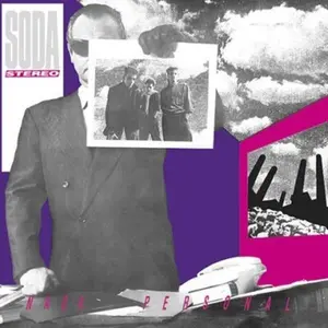 Soda Stereo - Nada Personal - Limited Clear Vinyl  [VINYL RECORD - LP] Clear Vinyl, Ltd Ed, Argentina - Import