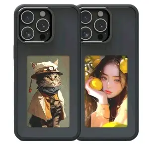 E Ink Screen Display Phone Case for iPhone 15 with NFC Feature. Accessories, Cellphone, Protector, Wireless, Devices
