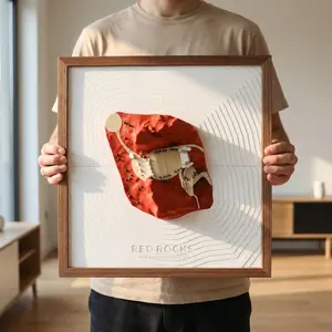 Red Rocks Amphitheater 3D Map