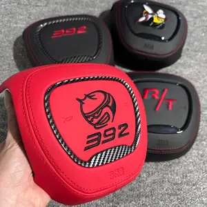 SRT , Custom Scat pack, R/T , Steering Wheel Center Cover - Premium Decorative Badge for Dodge Charger Challenger Durango and Chrysler 300 srt vehicle