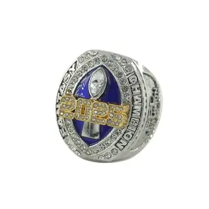 2025 New Fantasy Football Custom Design Champion RingsMA