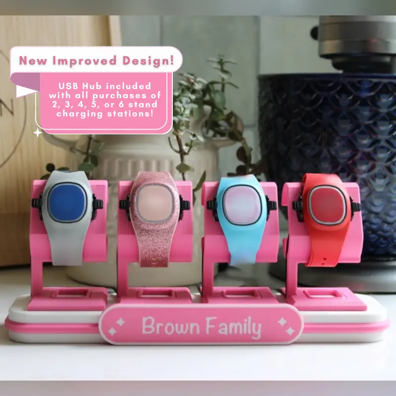 Customizable MagicBand Display Stand  | Personalized MagicBand Holder & Organizer