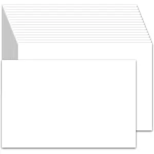 200 Pack 4x6 Cardstock Paper, 80lb White Blank Index Cards Thick Paper Heavyweight Cardstock for Printer, Postcards, Wedding Invitation, Thankyou Cards