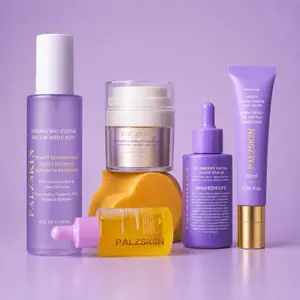 PALZSKIIN FACE Even Tone Glow Set, Facial Moisturizer Set for Discoloration & Brightening with Soothing Hyaluronic Acid