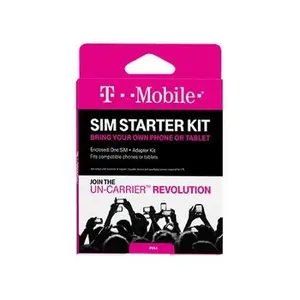 T-Mobile - TMO TRIPLE SIM CARD 64K 4G - 5G - Black (pSIM)