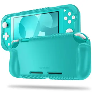 FINTIE Soft Silicone Cover for Nintendo Switch Lite with Ergonomic Grip - Anti-Slip & Shockproof Protection Case for Switch Lite Console