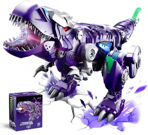 Transforming Toys Figures-Robot Toys for Boys, Action Figure for Kids Birthday Dinosaur Toys for Kids 8-14, ABS Metal Texture-Part of Alloy