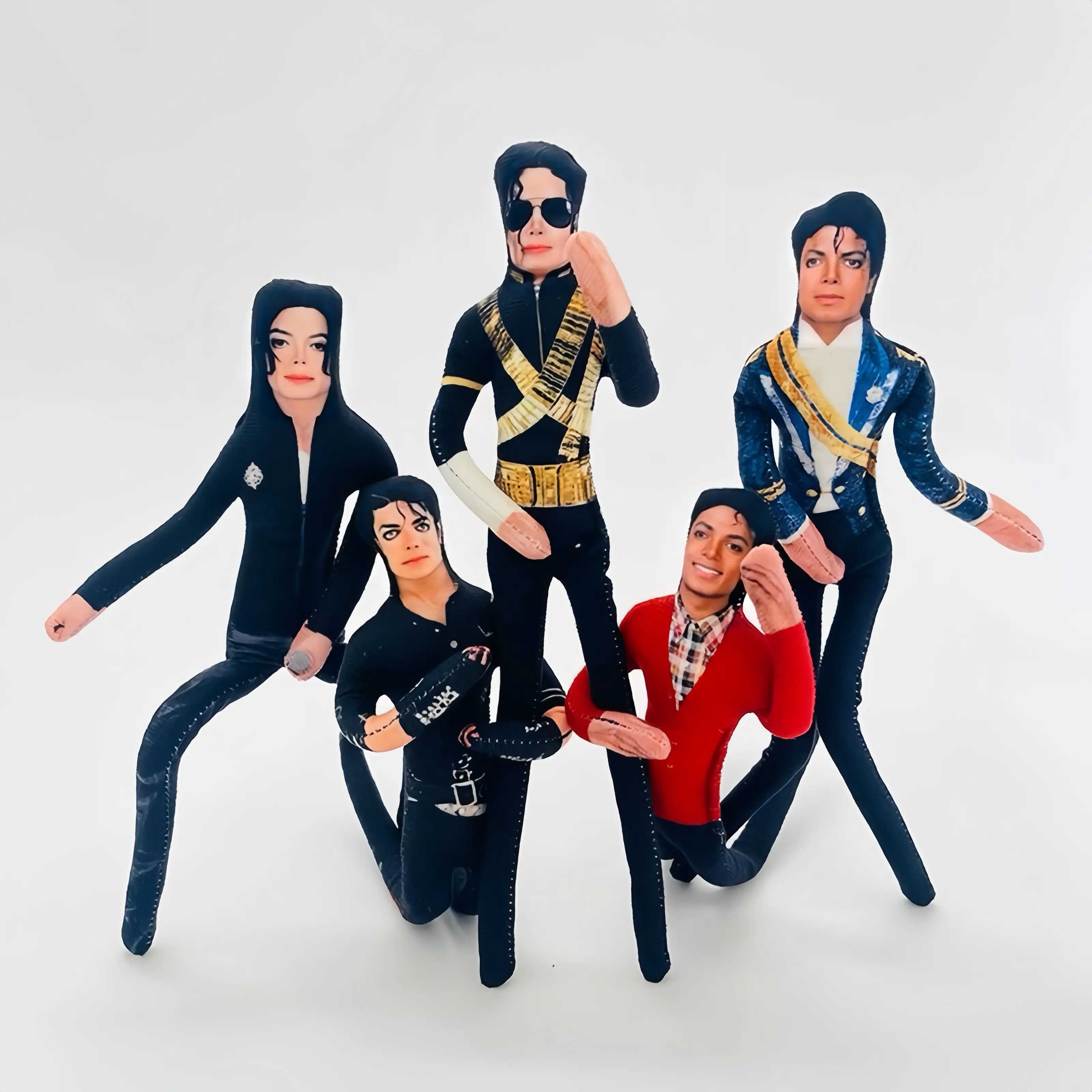 Michael Jackson Role-Playing Prop Doll, Plush Toy, Room Decor, Abstract Jointed Figure, Gift Item, Trendy Character Accessory