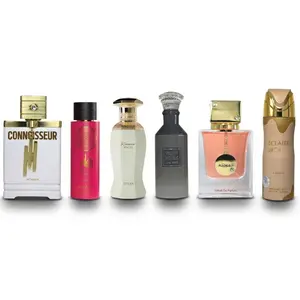 Virtual Bundle Armaf Connoisseur EDP 3.4FL.OZ | Faan Riwayah Pour Femme EDP 3.4FL.OZ | Afnan Kiaana Angel EDP 3.4FL.OZ | Lattafa Velvet Musk EDP 3.4FL.OZ | Armaf Club De Nuit Women Extrait 2.3FL.OZ | Lattafa Eclaire Deodorant 200ML