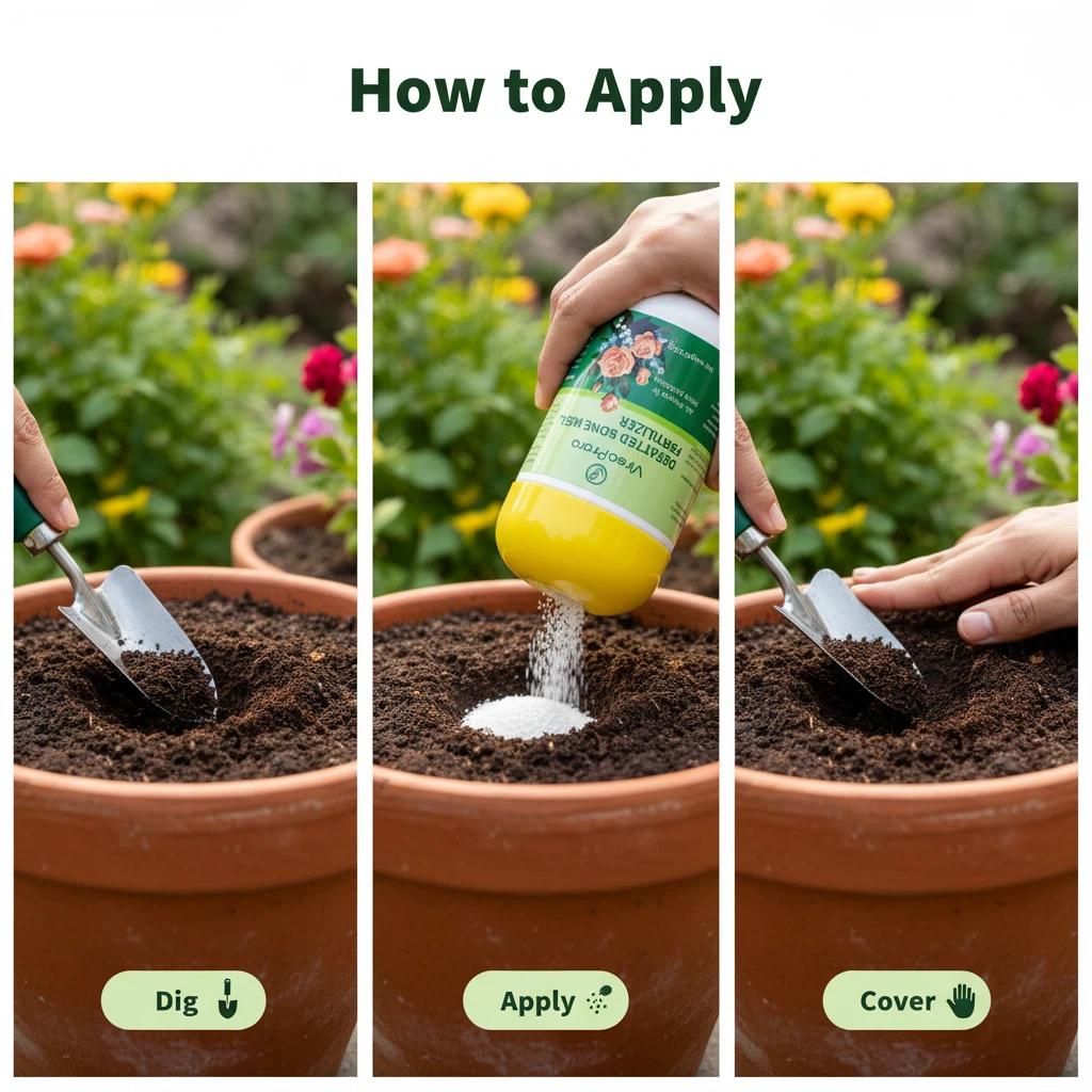 Defatted Bone Meal Fertilizer – Slow-Release Calcium & Phosphorus Plant Food for Roots, Flowers & Fruits