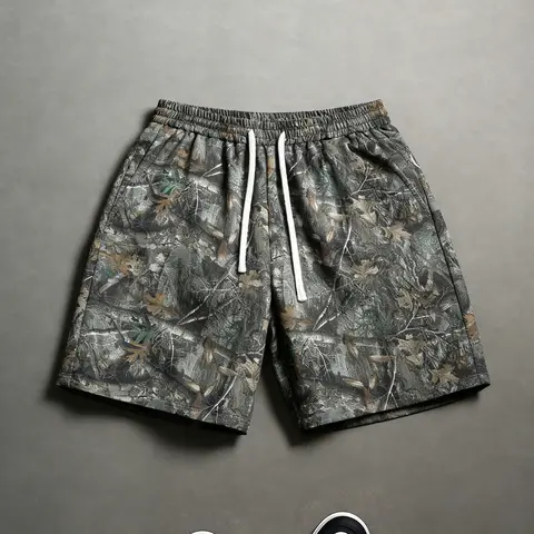 Men's One-Piece Shorts, Beach Vacation Shorts, Breathable Summer Beachwear, Lightweight Mesh Fabric, Breathable Summer Shorts, Camo Leopard Print, Casual Relaxed Shorts, Casual Streetwear Shorts, Breathable Loose Shorts