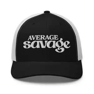 Average Savage Trucker Cap