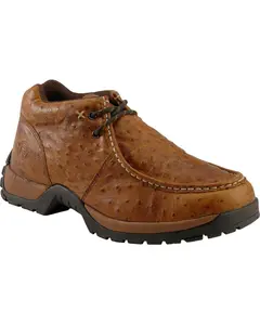 Men's Men'S Ostrich Print Rugged Sole Shoes - 09-020-1654-1559