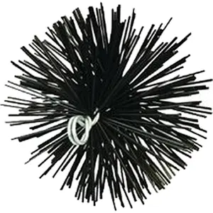 Meeco  8 in. Round Poly Chimney Brush