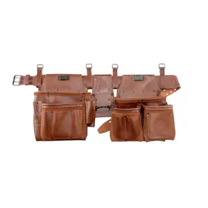 2548 4 Pc 17 Pocket Framers Tool Belt Ambassador Series, Tool Storage, Belt-Mounted Tool Bags