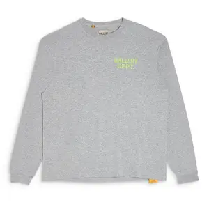 Gallery Dept. Souvenir L/S T-shirt Heather Grey (men) by StockX