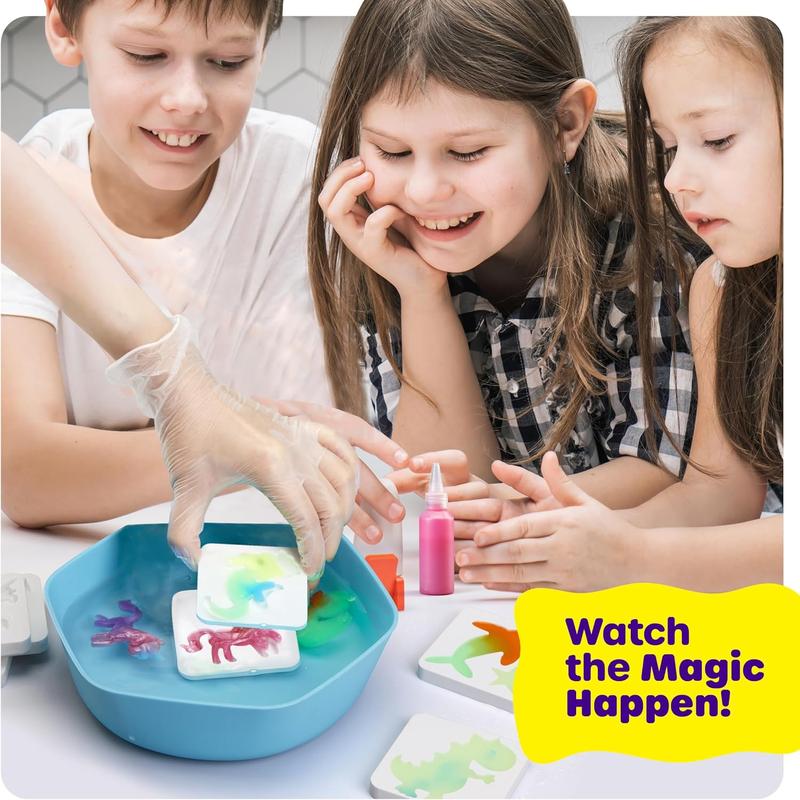 Magic Water Elf Toy Kit with Magic Gels and Molds Imaginative Play Birthday Gifts Party Favors Family Friendly DIY STEM Projects Create Your Own Magic Gel Water Pets