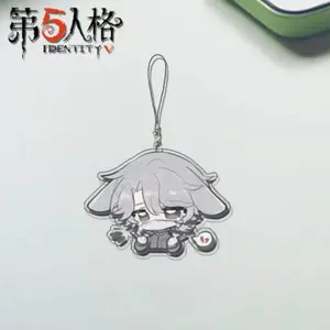 Horror Game Identity V Keychain Prisoner Painter Embalmer Aesop Carl Luca Balsa Pendant Mobile Phone Chain Cute Phone Lanyard