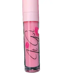 Not So Barb-e Pink Lip Gloss - Makeup Cosmetic Moisturizing Smooth Glossy Lipstick Chunky