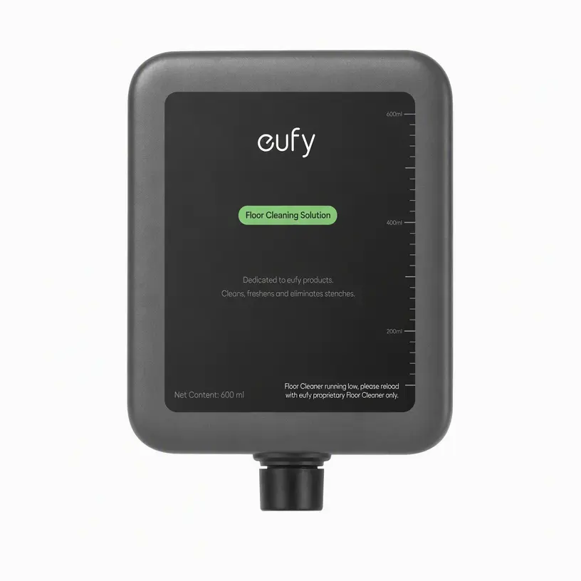 eufy Ready-to-Use Floor Cleaning Solution - Stain Remover, 600ml Single Bottle, Safe for Hard Surfaces, E25 Compatible