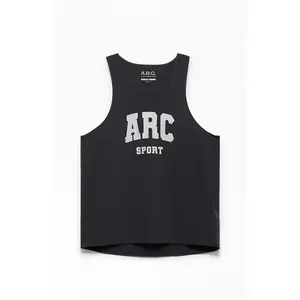 A.R.C. Men's Black Active Singlet Tank Top