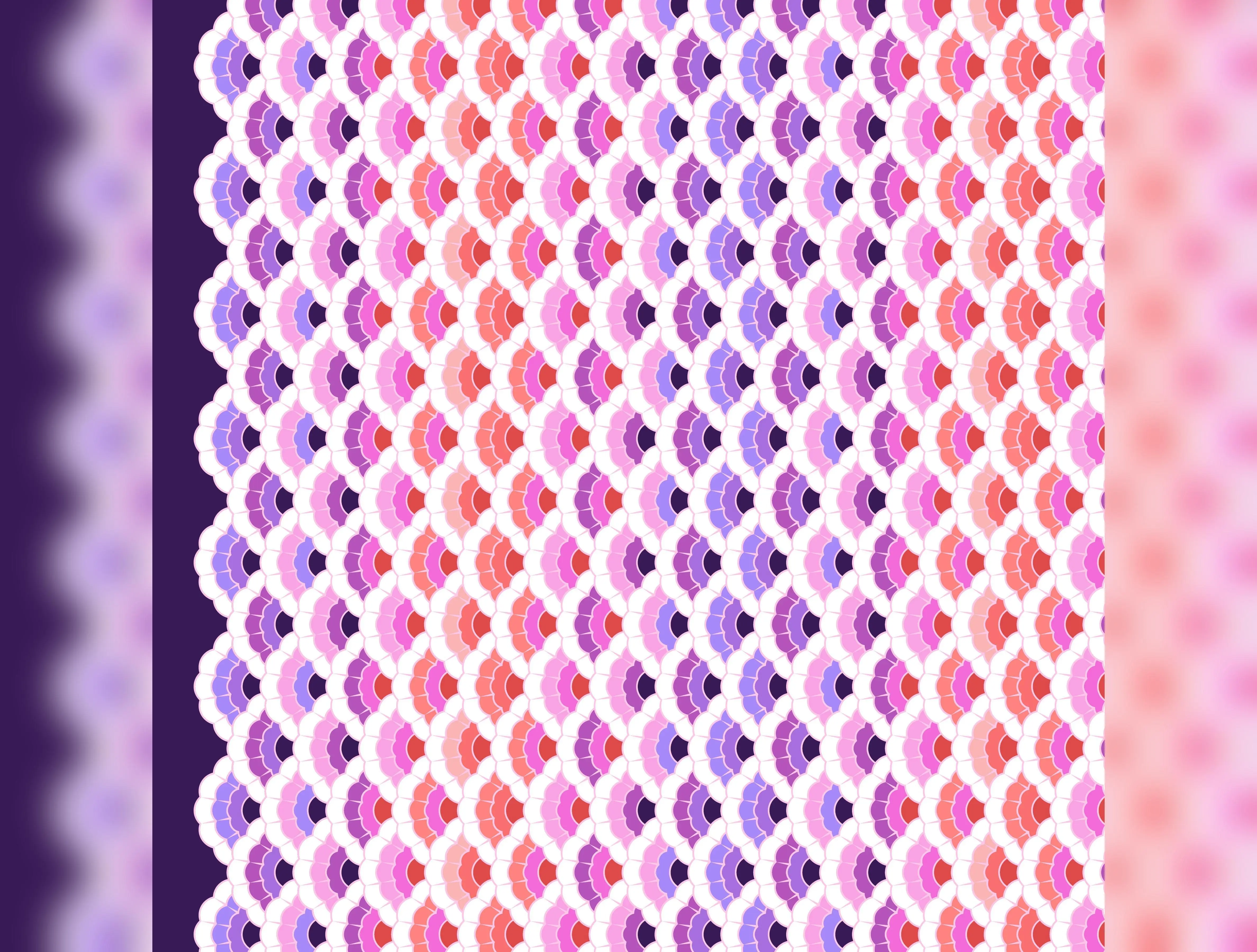 Floral Reef | Aquatic Lace - Ultraviolet by Tula Pink for FreeSpirit | PWTP269.ULTRAVIOLET