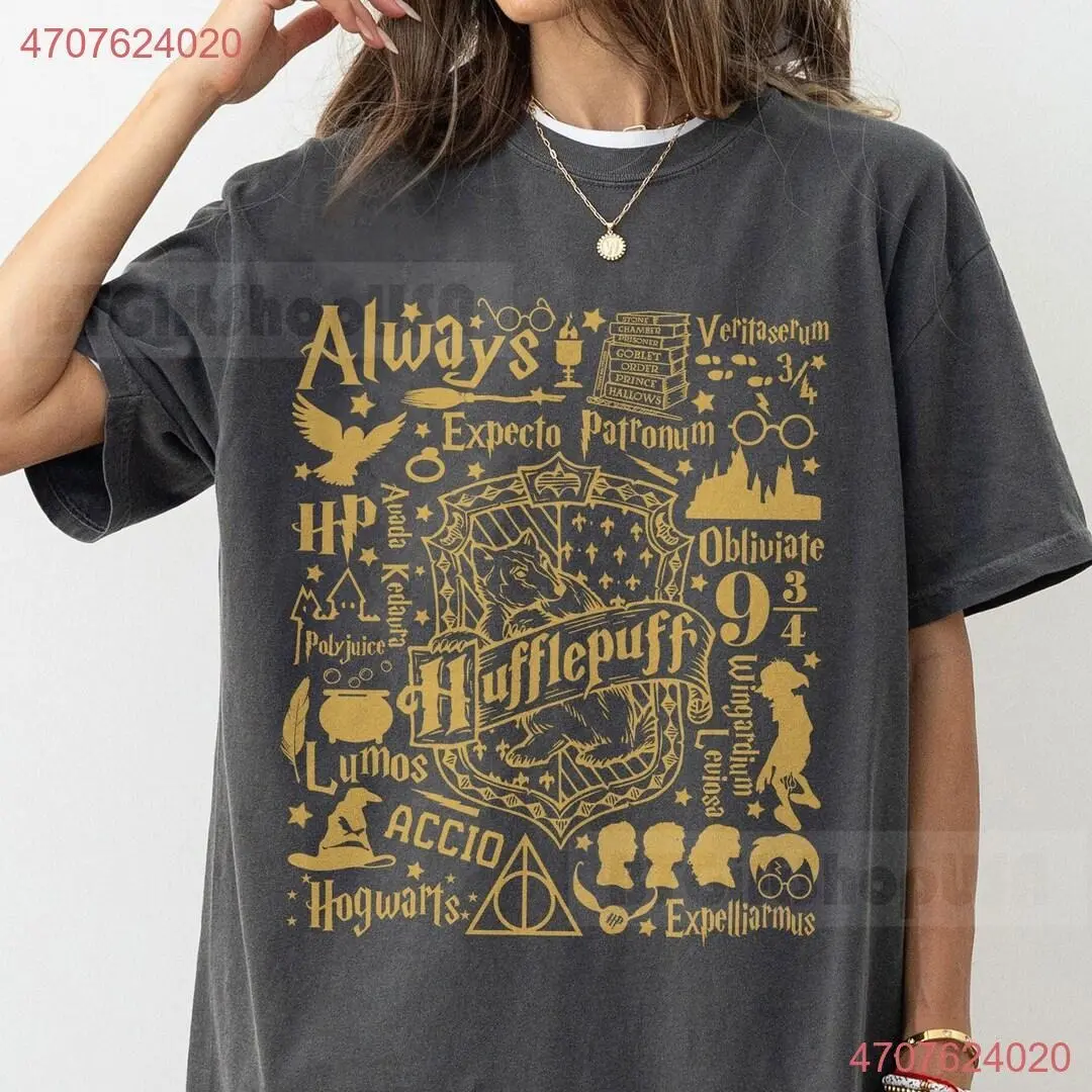 Hufflepuff Sweatshirt - Vintage & Wizarding World Collection. Perfect HP Fan Gift! Hogwarts House Shirt from Universal Studios. T-Shirts, Hoodies & Sweaters Available. Tshirt