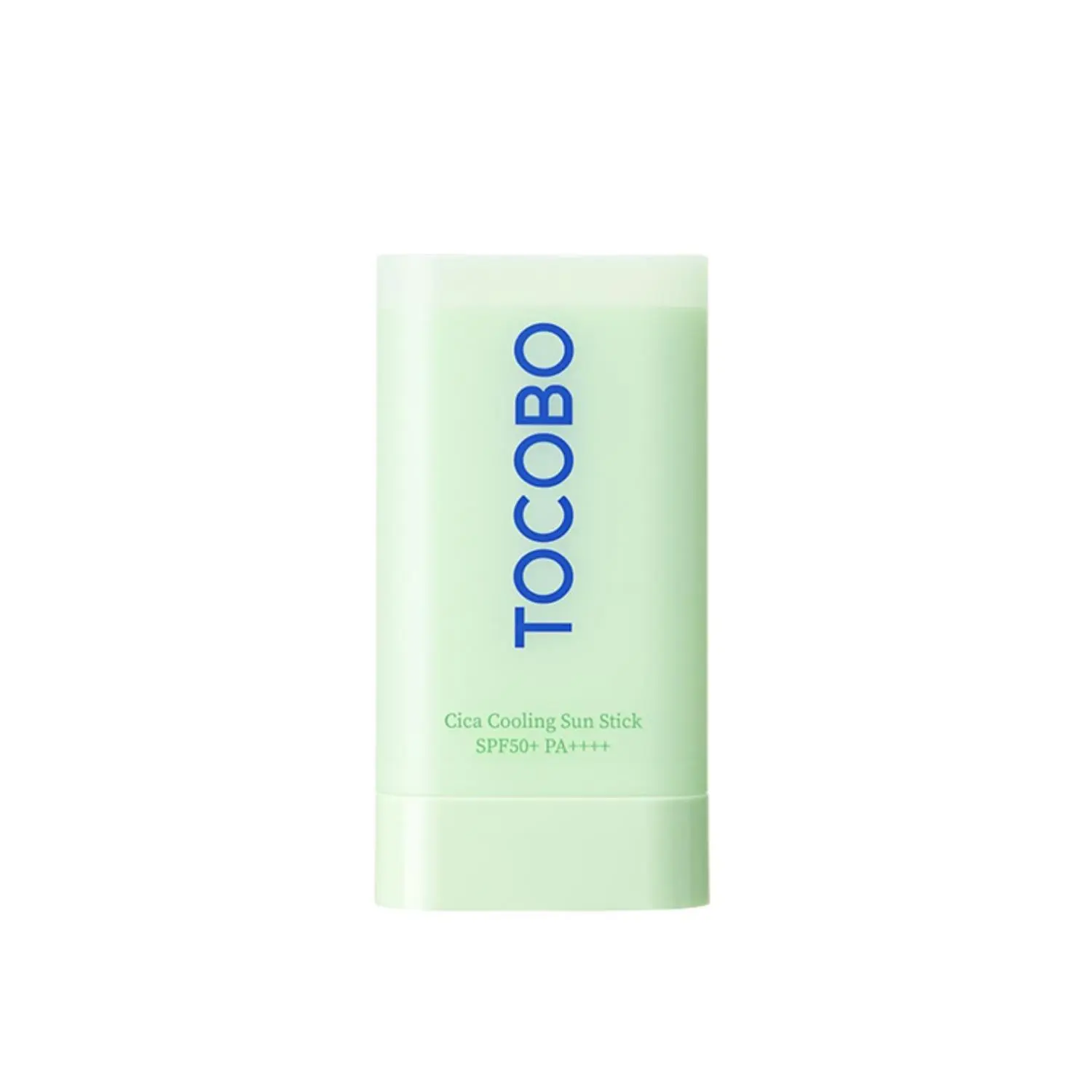 Tocobo Cica Cooling Solid Facial Sunscreen Stick SPF50+ PA++++ 1.69 fl.oz - Fermented Cica Complex, Quick Soothing, Lightweight, Gentle, Broad Spectrum UV Protection, Moisturizing for Sensitive Skin, Matte Finish, Acne Prone, Hydrating, Cruise Must Haves,
