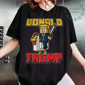 Trump Chicken Jockey Unisex Shirt, Ladies Summer Outfit, Gift For Women, Mothers Day Gift, Gift For Girl Friend, Full Size, Full Color