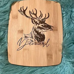 Personalized Laser Engraved Cutting Board 8x10