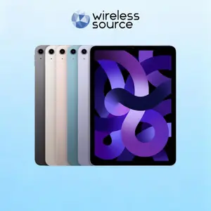 Refurbished Apple iPad Air 5 (2022) (WiFi) A2588 Acceptable Condition with Power Adaptor & 1 Year Warranty