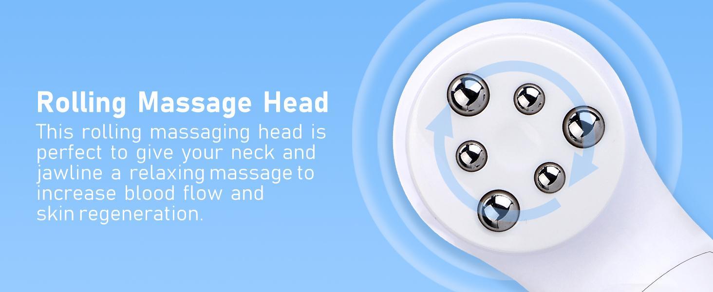 Waterproof Electric Facial Cleansing Brush with 5 Heads |Deep Exfoliating Face Scrubber for Women & Men Perfect Mother's Day Skincare Gift