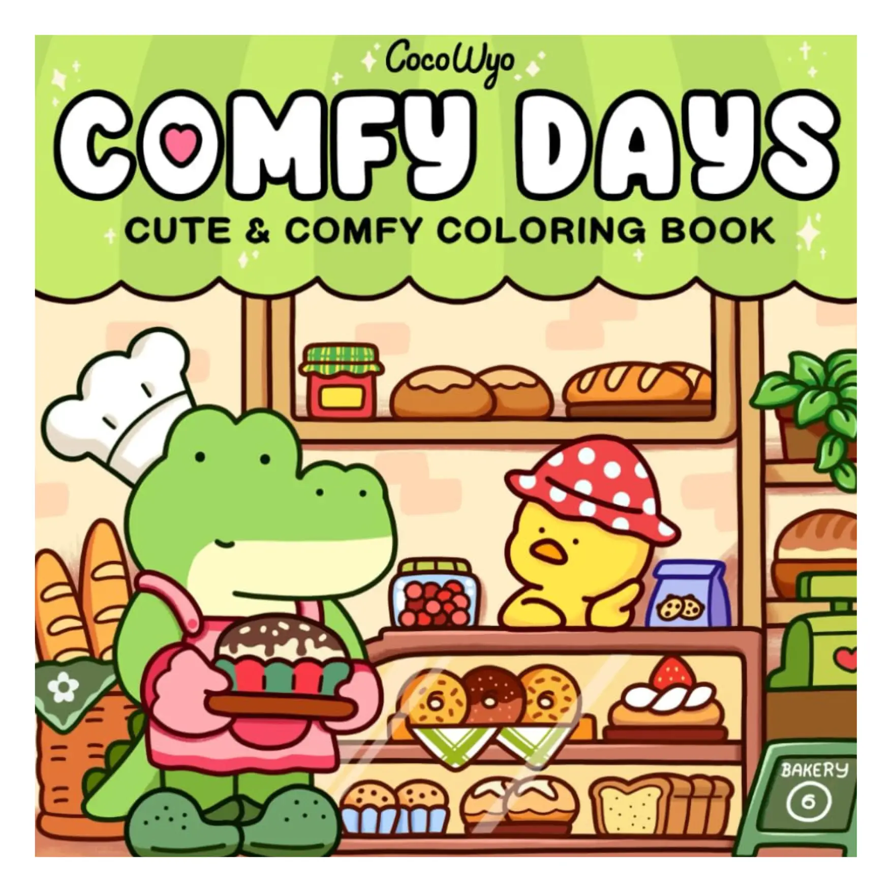 Comfy Days Coloring Book Featuring Super Cute Animal Characters in Cozy Hygge Moments for Relaxation (Cozy Spaces Coloring Book )